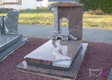 Devanture de Pompes Funèbres Gérard KERGAL