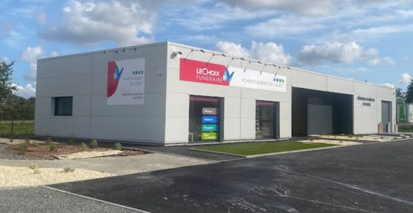 Photographie de la Pompes Funèbres de l'Ouest de Plesse