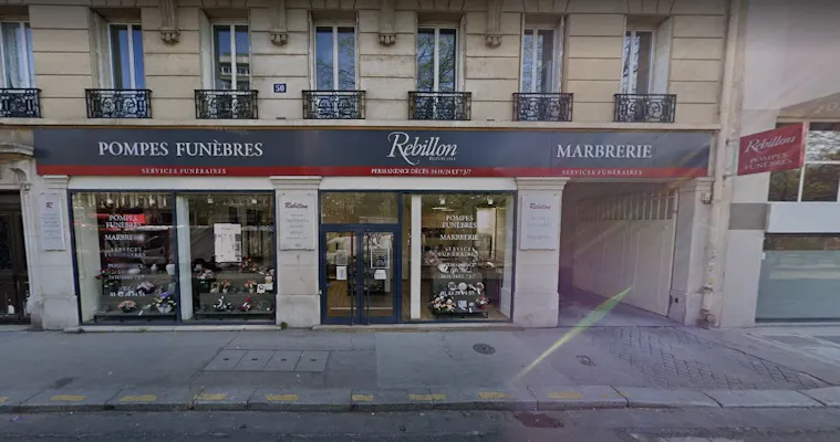 Photographie de Pompes Funèbres et Marbrerie Rebillon de Paris