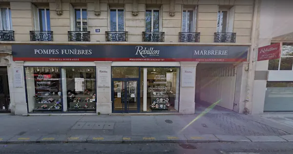 Photographie de Pompes Funèbres et Marbrerie Rebillon de Paris