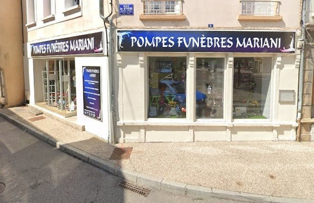 Photographie de la Pompes Funèbres Mariani de Sury-le-Comtal
