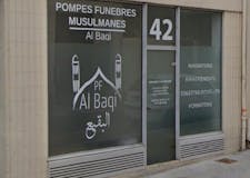 Devanture de Pompes Funèbres Musulmane Al Baqi