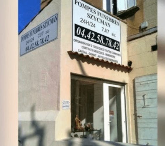 Photographie de Pompes Funèbres Szycman