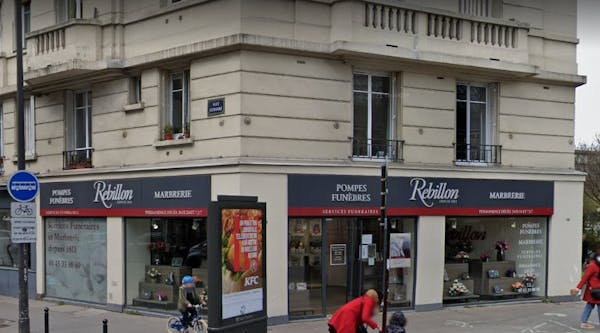 Photographie de Pompes funèbres Marbrerie Rebillon de Paris