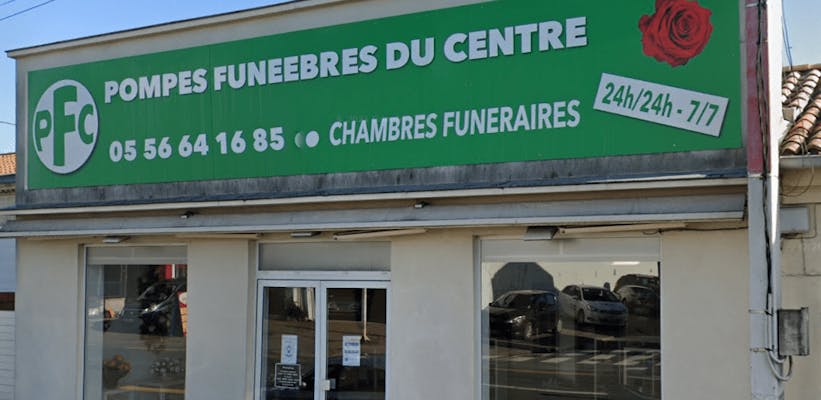 Photographie de la Pompes Funèbres du Centre
