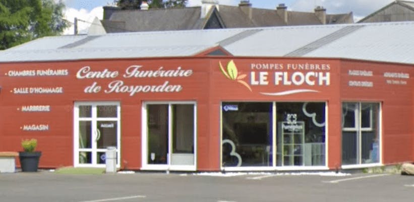 Photographie de la Pompes Funèbres Le Floc'h