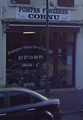 Photographie de Pompes Funèbres Cornu de  Vieux-Condé