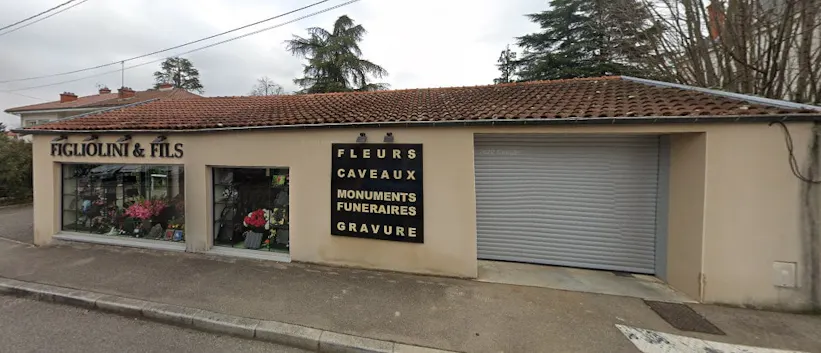 Photographie de la Marbrerie Figliolini et Fils de la ville de Pierre-Bénite
