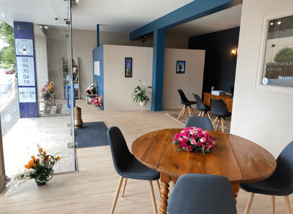 Photographie de la Pompes Funèbres Robert Denis l'Arvoir de la ville de Pléneuf-Val-André