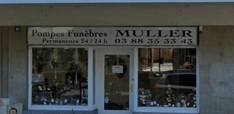 Photographie de la Pompes Funèbres Muller
