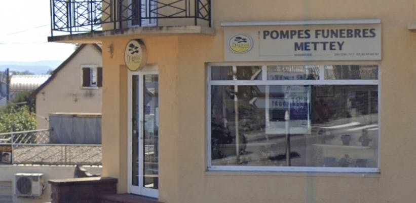 Photographie de la Pompes Funèbres et Marbrerie Mettey -Dignité Funéraire
