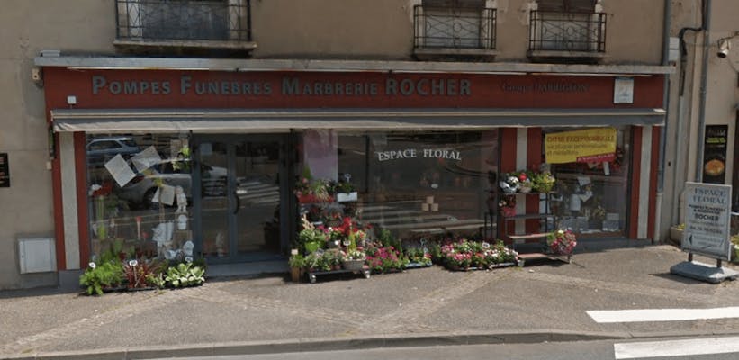 Photographie de la Pompes Funèbres Rocher