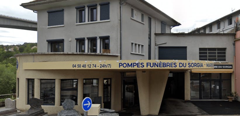 Photographie Pompes Funèbres et Marbrerie Sorgia de Bellegarde-sur-Valserine