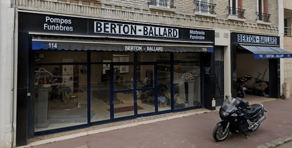 Photographie de la Pompes Funèbres Berton-Ballard de Montrouge