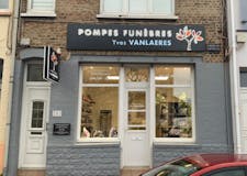 Devanture de Pompes Funèbres Vanlaeres Yves