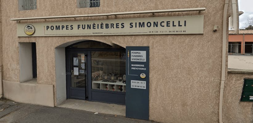 Pompes Funèbres et Marbrerie Simoncelli d'Avignon