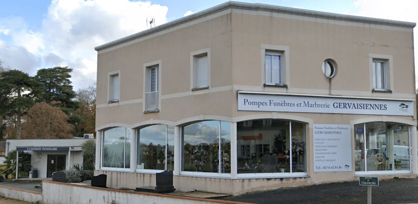 Photographie de la Pompes Funèbres et Marbrerie Gervaisiennes - Dignité Funéraire