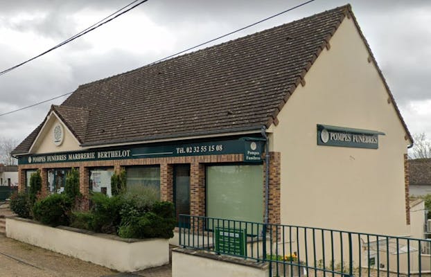 Photographie de la Pompes Funèbres Et Marbrerie Berthelot de Gisors