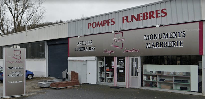 Photographie Pompes Funèbres Fabry de Rodez