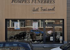 Devanture de Pompes Funèbres Joel Traisnel