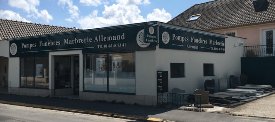 photo de l'agence Pompes Funèbres Marbrerie Allemand