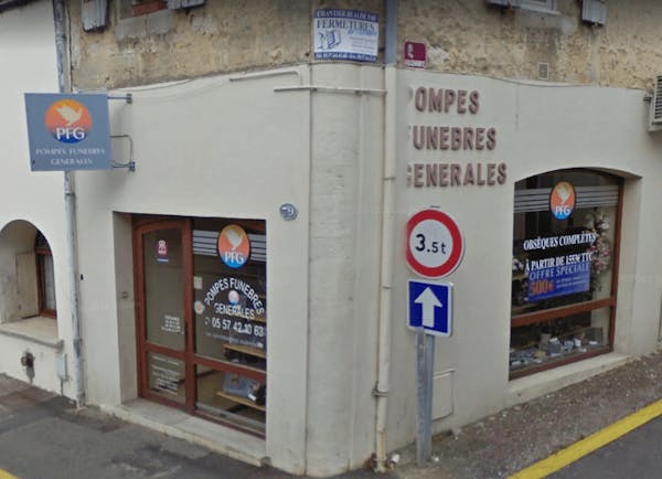 Photographie Pompes Funèbres Générales de Blaye