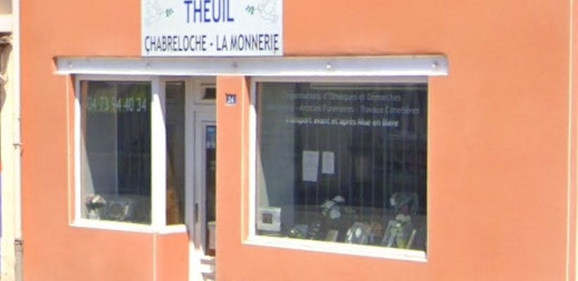 Photographie de la Pompes Funèbres Theuil Jean-Pierre de Chabreloche