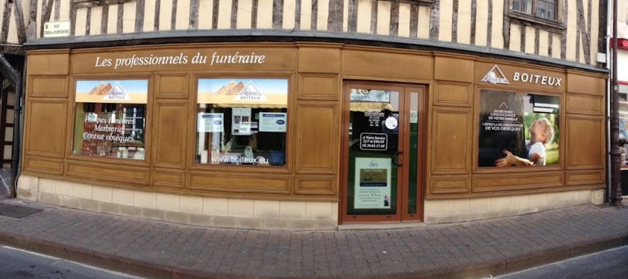 photo de l'agence Pompes Funèbres Marbrerie Boiteux