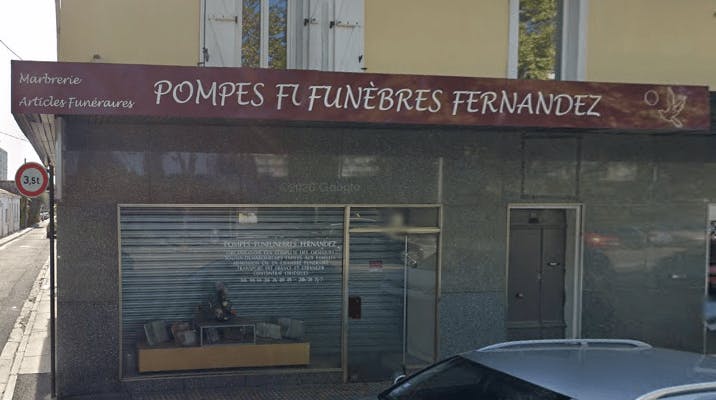 Photographie de la Pompes Funèbres Fernandez