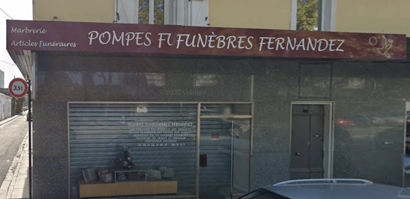 Photographie de la Pompes Funèbres Fernandez