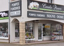 Devanture de Pompes Funèbres Sogne Dome