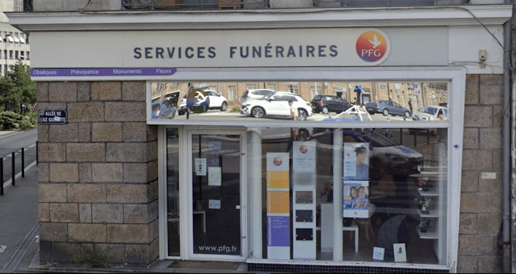 Photographie de la Pompes Funèbres Générales