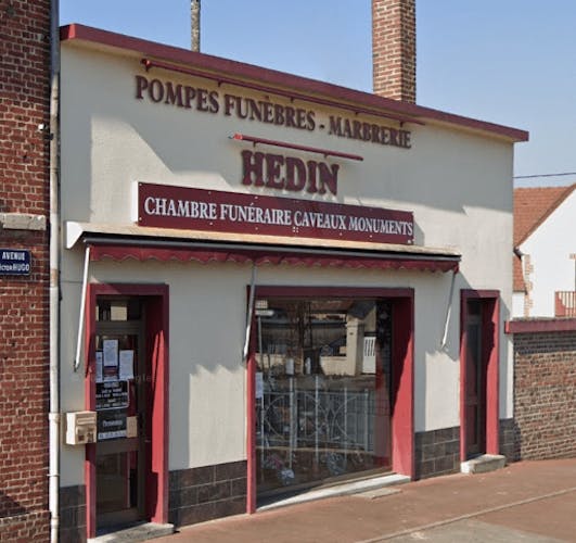 Photographie de la Pompes Funèbres Marbrerie Hedin de Montdidier
