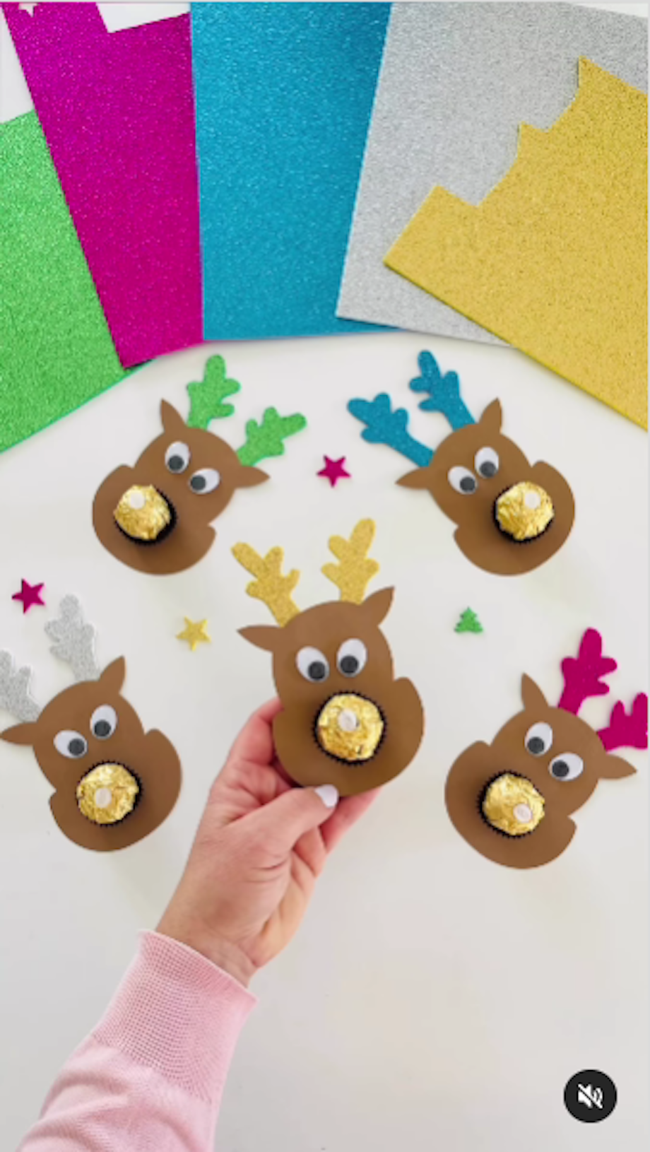 Basteln mit Süßigkeiten