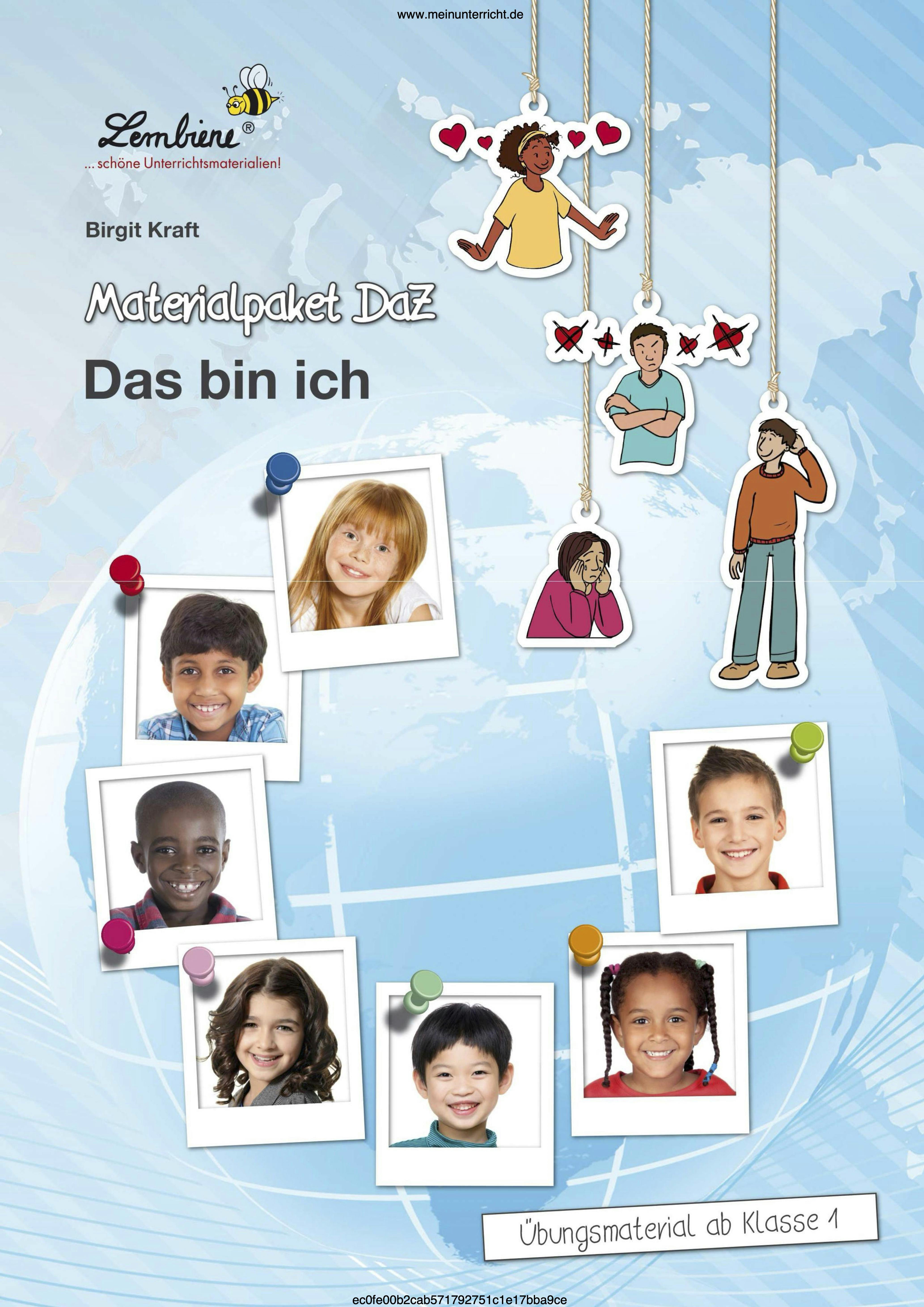 Cover_Materialpaket DaZ: Das bin ich