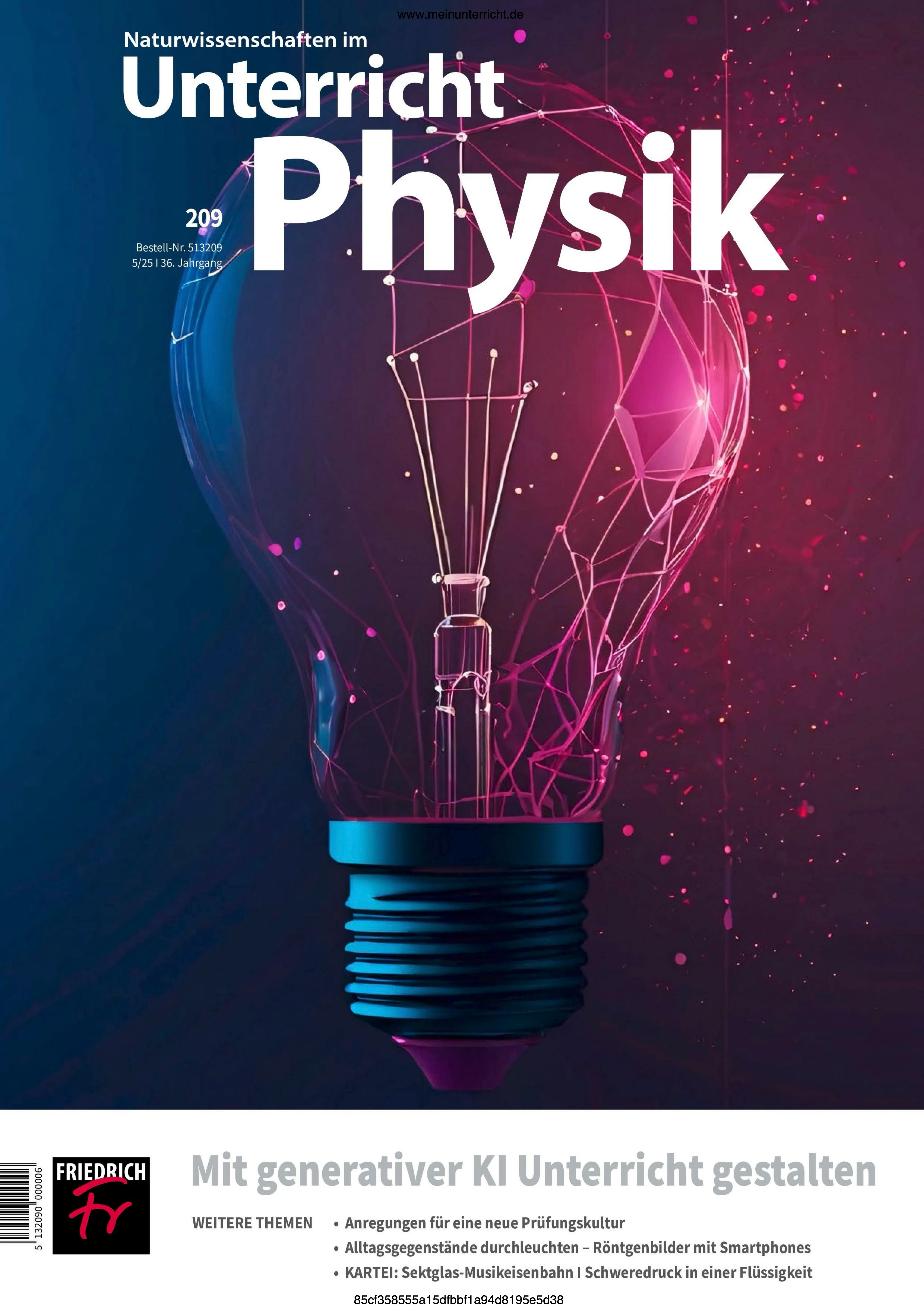 Die Diskussion um generative KI hat längst die Schule erreicht – doch KI als "Sprachmodell" trifft sie Physikunterricht auf eine besondere Ausgangslage: Experimente, Modellbildung und präzise Fachsprache.