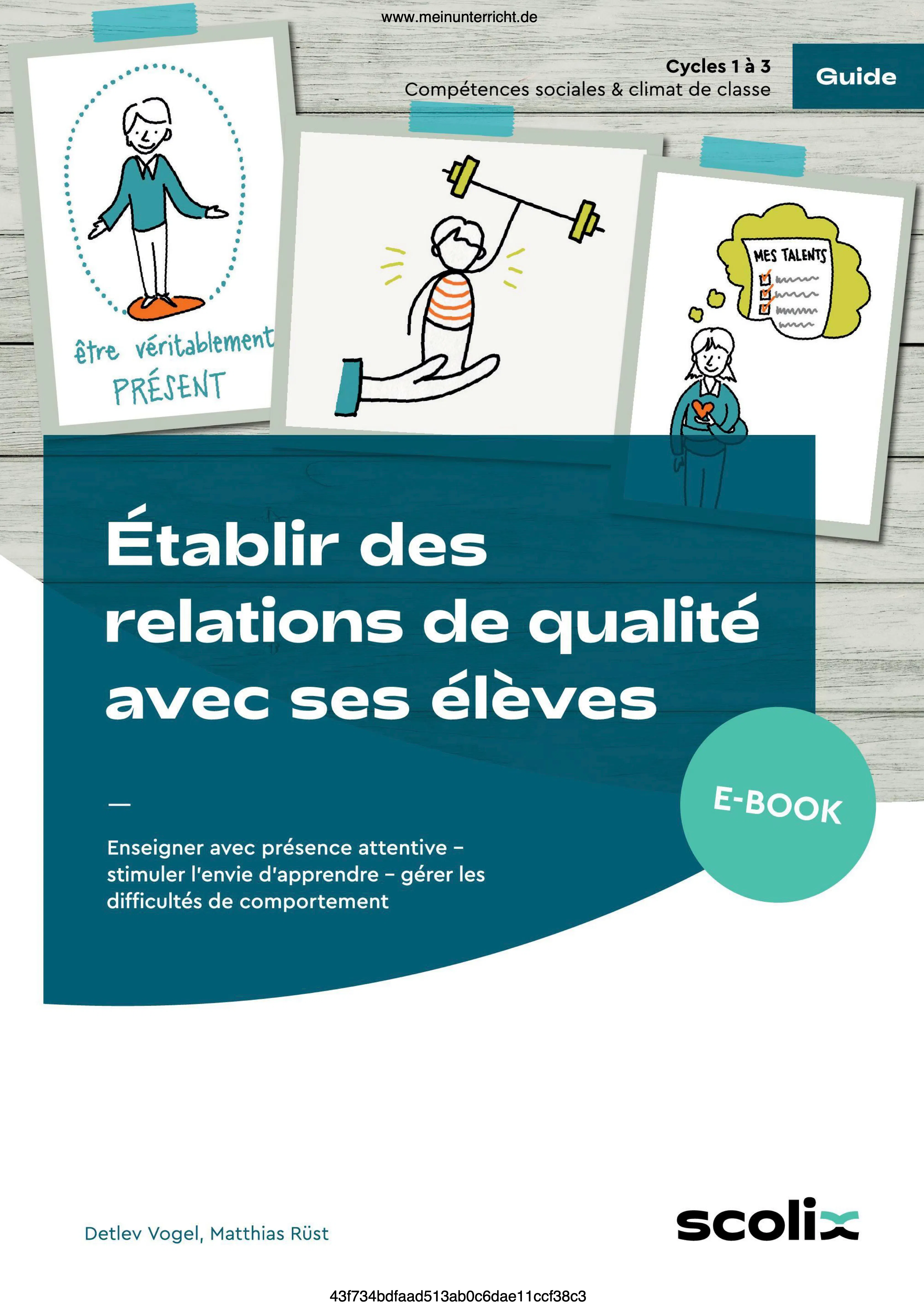 Le métier d’enseignant est un métier relationnel . La qualité des relations dans la salle de classe constitue un important facteur de détente ou de stress pour le corps enseignant.