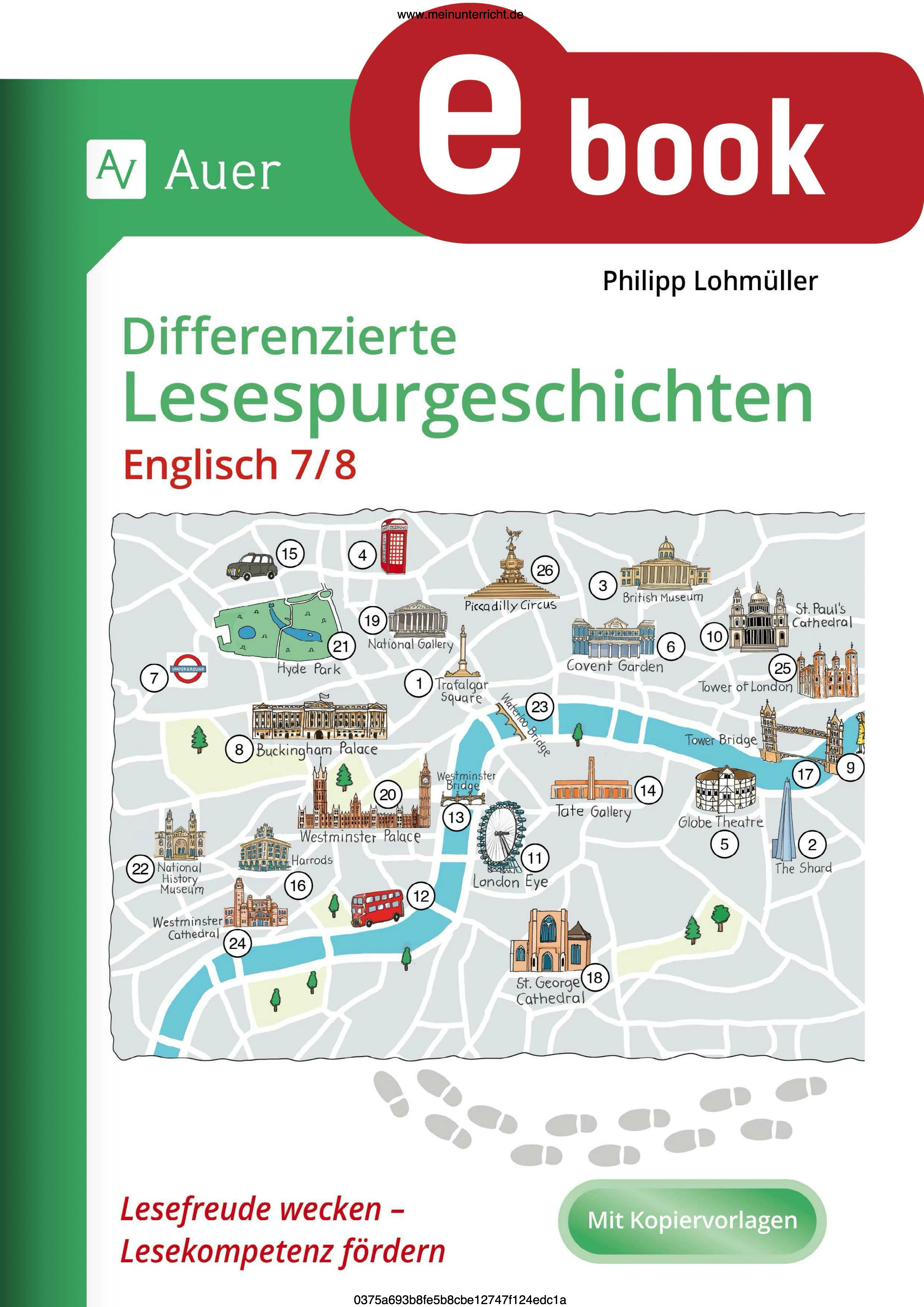 Durch sinnentnehmendes Lesen einer heißen Spur folgen; Lesen ist und bleibt eine der Schlüsselkompetenzen im Englischunterricht der Klassen 7 und 8.