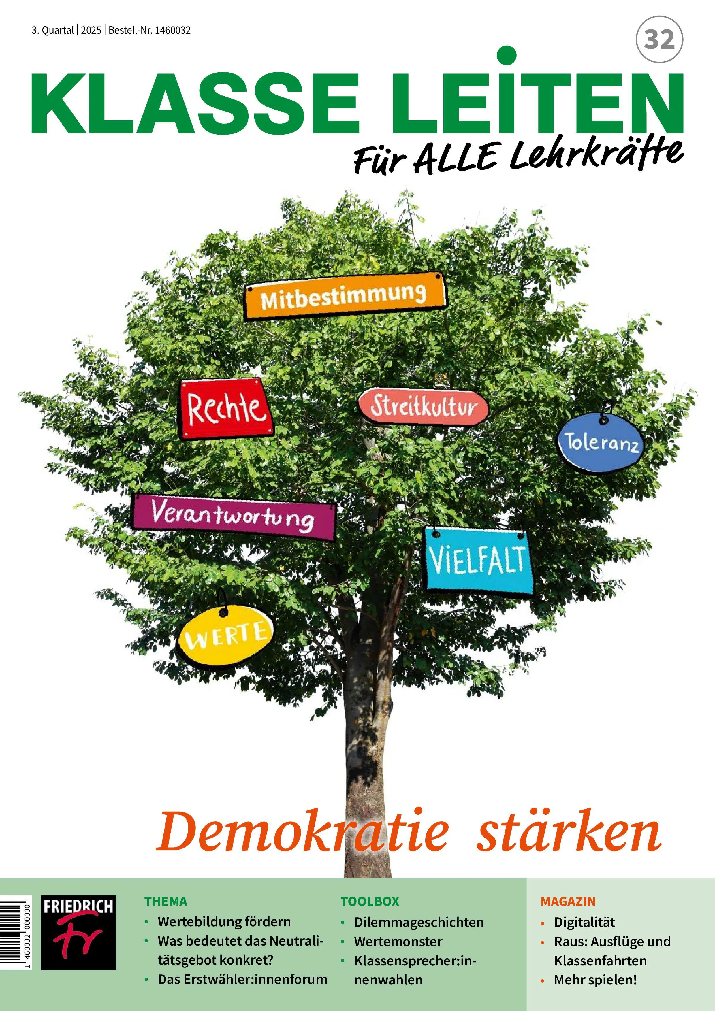Fachzeitschrift Klasse leiten vom Friedrich Verlag