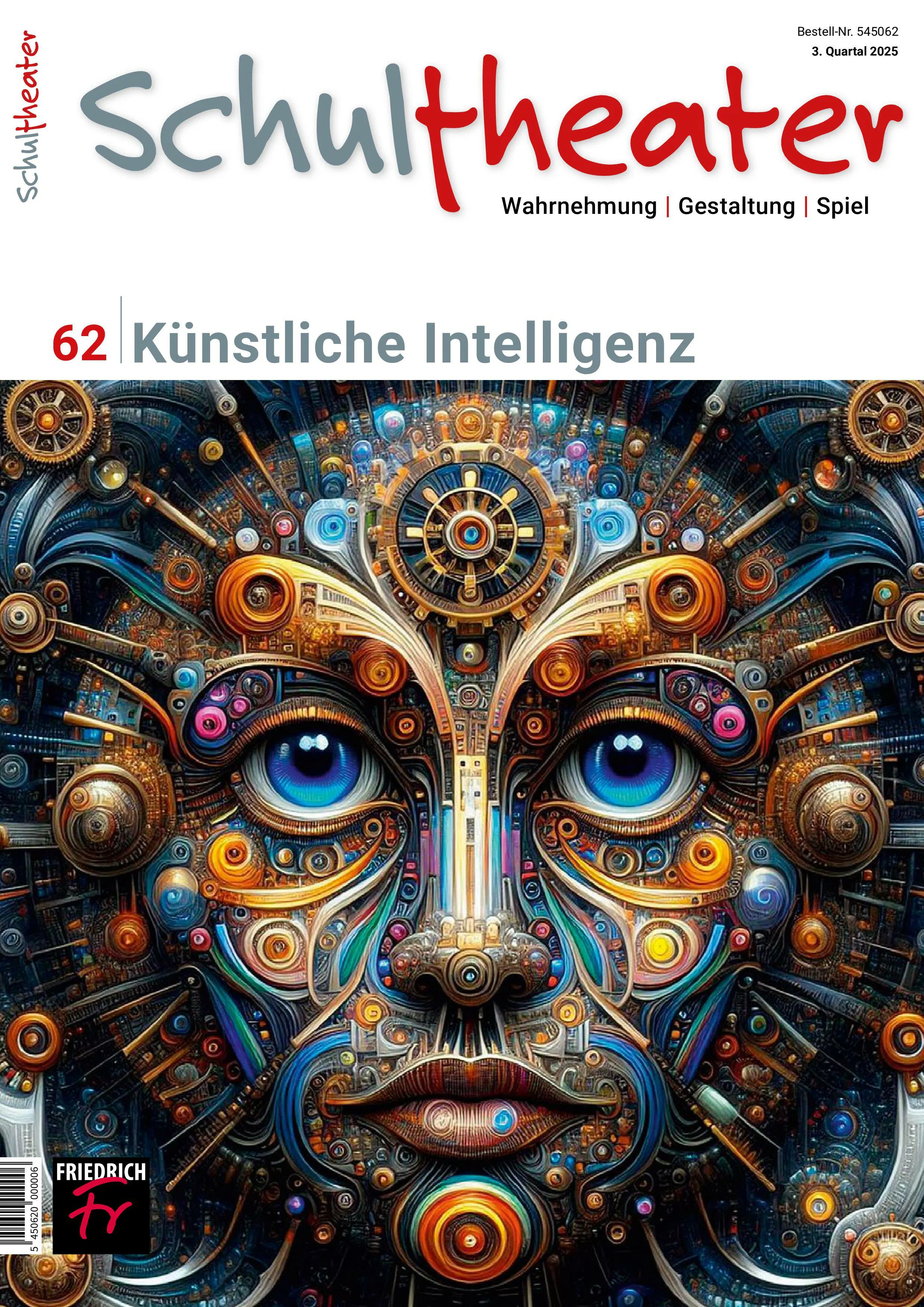 Fachzeitschrift Schultheater vom Friedrich Verlag