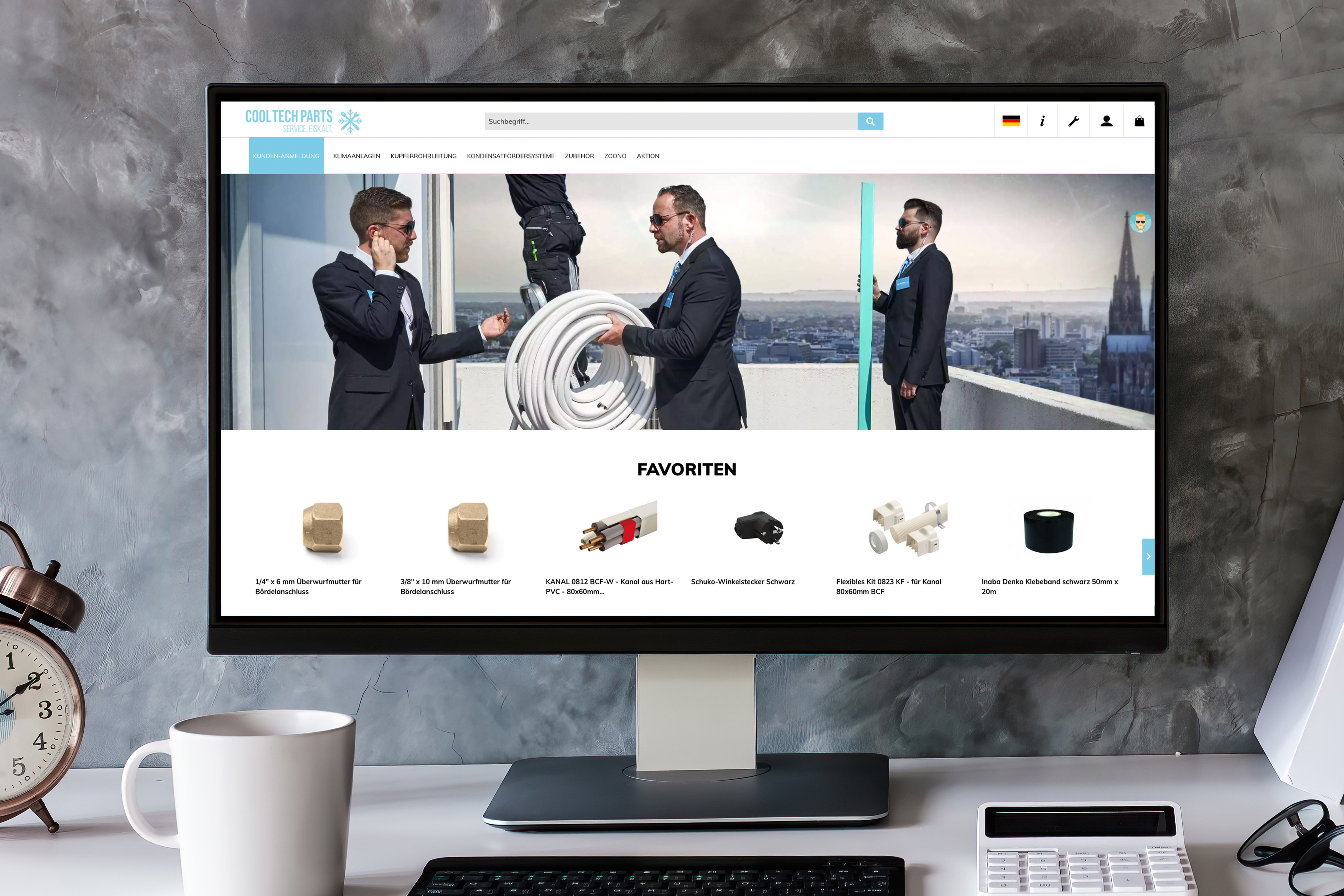 Weitere Produktpräsentation des Unternehmens Cool Tech Parts auf Ihrer Website - Digitalisierung im Handwerk, von der Meisterstück Agency aus Köln