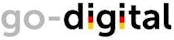 Das go-digital Logo - Digitalisierung im Handwerk, von der Meisterstück Agency aus Köln