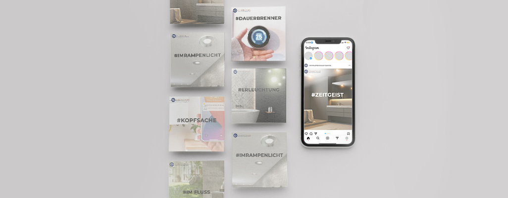 Steinkühler Postings auf Instagram - Digitalisierung Handwerk von der Meisterstück Agency aus Köln.