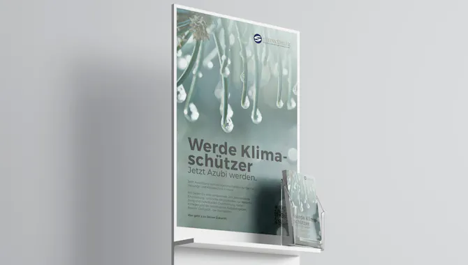 oster zur Mitarbeitergewinnung des Unternehmens Steinkühler - Digitalisierung Handwerk von der Meisterstück Agency aus Köln.