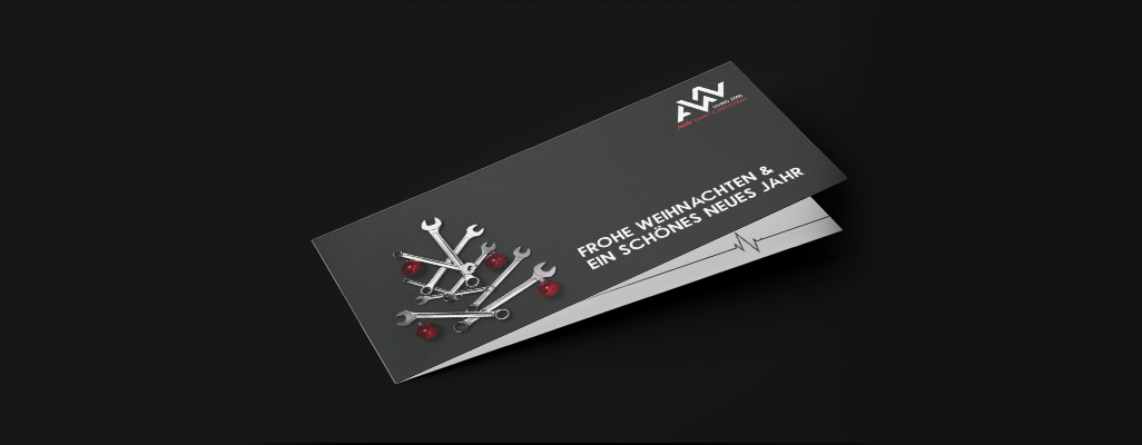 AWN Weihnachtskarte -  Digitales Handwerk von der Meisterstück Agency aus Köln