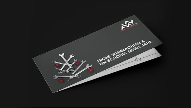 AWN Weihnachtskarte -  Digitales Handwerk von der Meisterstück Agency aus Köln