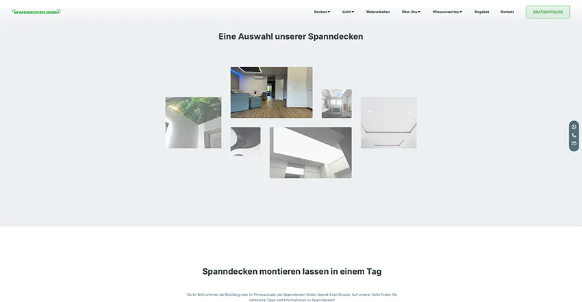 Spannedecken Markowski Die Obeneinrichter - Digitale Kundengewinnung im Handwerk