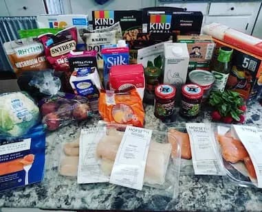 Groceries from a Misfits Market box