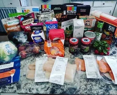 grocery delivery haul