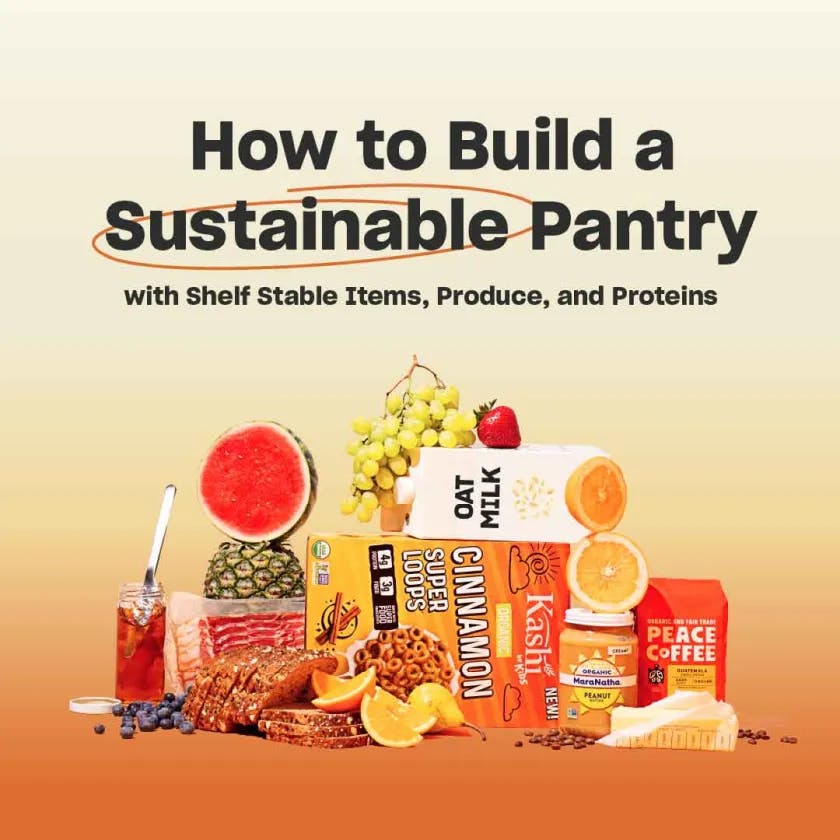 How to build a sustainable pantry